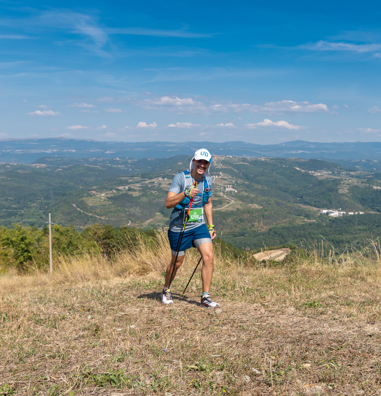 Race Pace athlete preparing at the starting line