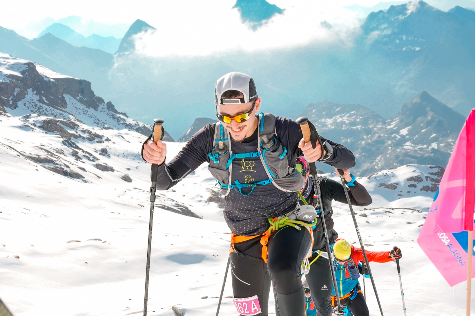 Race Pace athlete preparing at the starting line